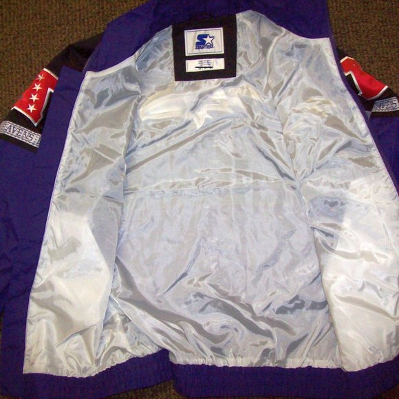 BALTIMORE RAVENS NFL Starter Nylon Safari Jacket 2X - Picture 14 of 16